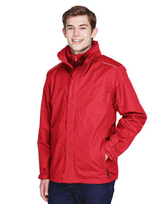 Core 365 Men's Region 3-in-1 Jacket with Fleece Liner
